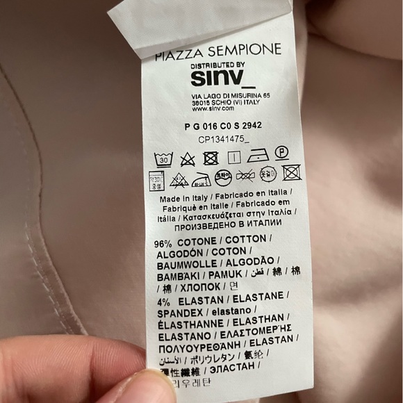 Piazza Sempione Salmon Pink A-Line Skirt - Picture 8 of 9